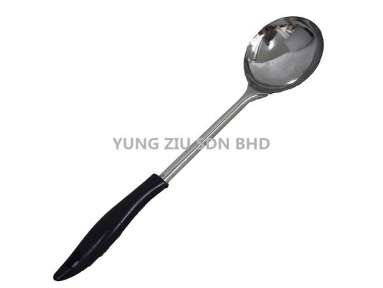 2857#BLACK HANDLE LADLE 7*27.5CM